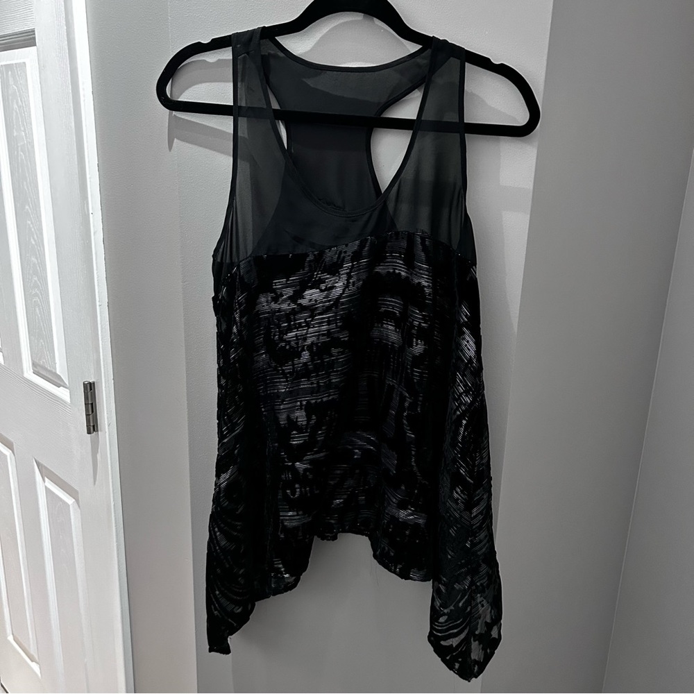 Anthropologie Sunday in Brooklyn Black Tank-Sm